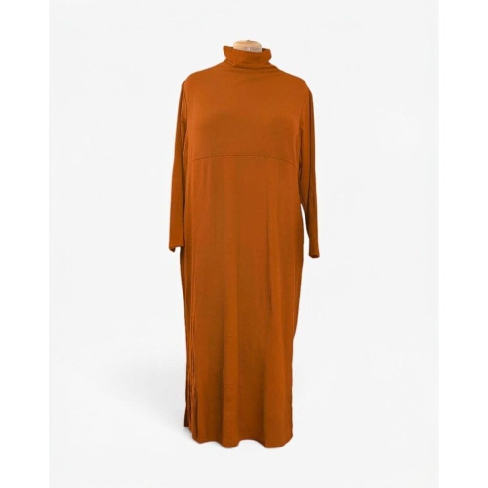 Women with Control Renee Greenstein Jersey Tummy Control Midi Dress, NWT! 1X